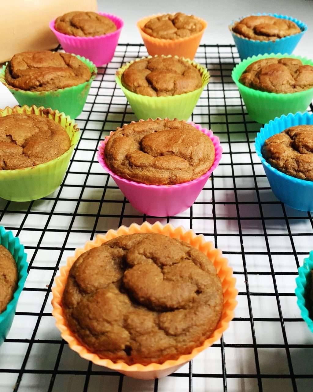 Quick and Easy One Bowl Muffins – Gluten Free Butternut Squash & Apple