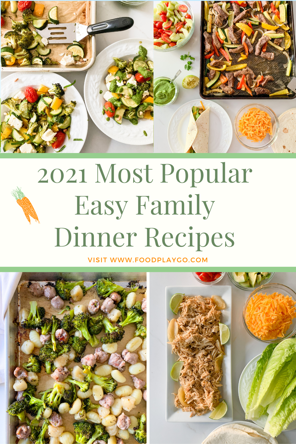 Top 10 Most Popular Dinner Recipes in 2021
